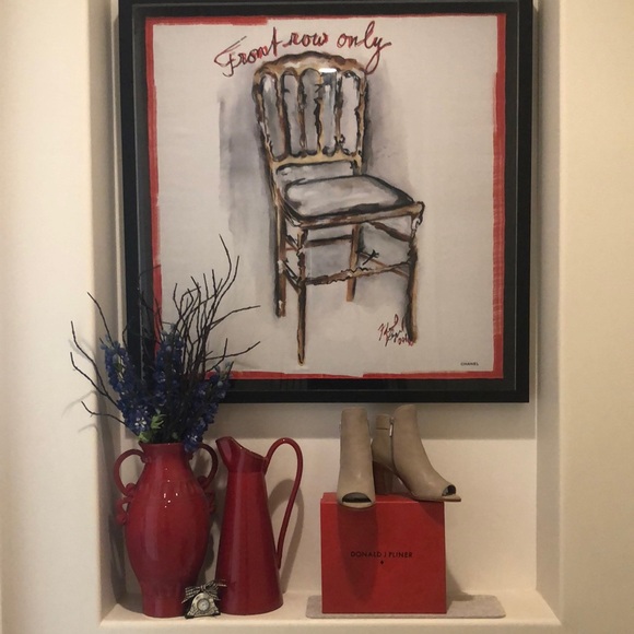 Donald Pliner Kara Peep Toe Pumps Size 9 - Picture 2 of 10